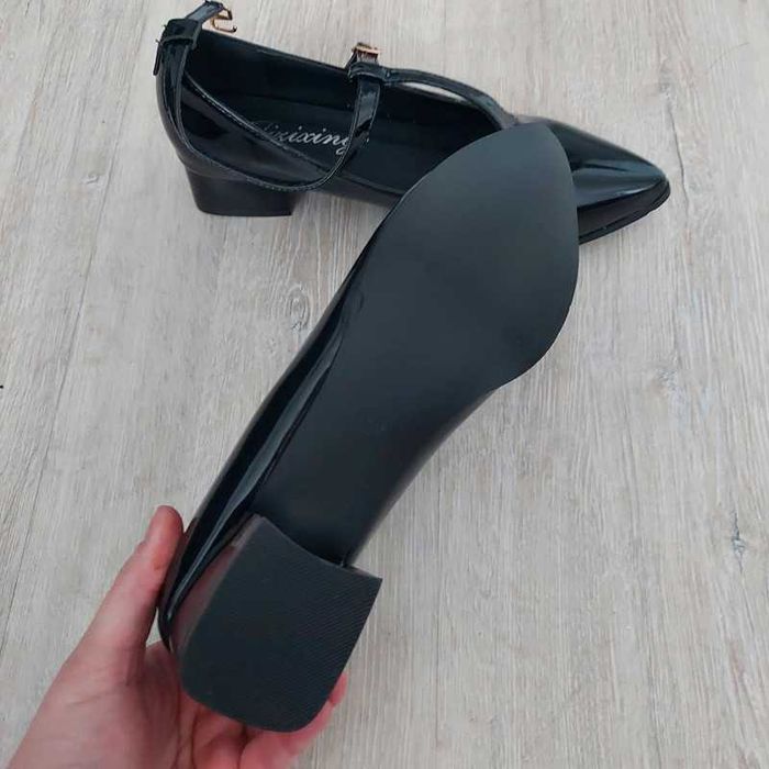 Czarne buty Shein 38