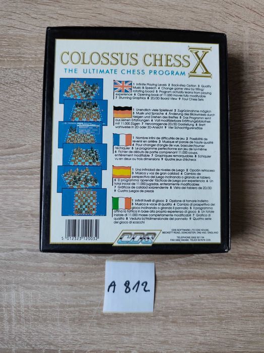Colossus Chess X Atari ST