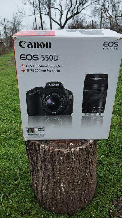 Canon 550D Коробка,SD карта Зеркальный фотоаппарат фотик фотокамера