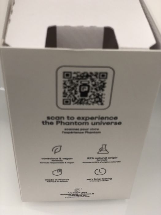 Puste pudełko po perfumach PHANTOM paco rabanne