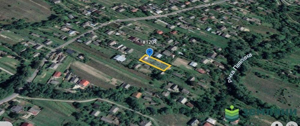 Продається земельна ділянка  розташована в с. Павлівка (8)