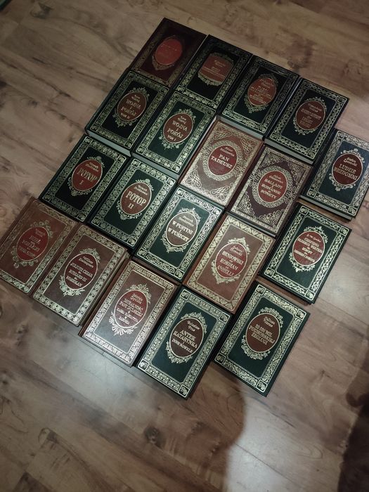 Zestaw Książek w twardej oprawie - Kolekcja. Tołstoj, Prus, Słowacki..