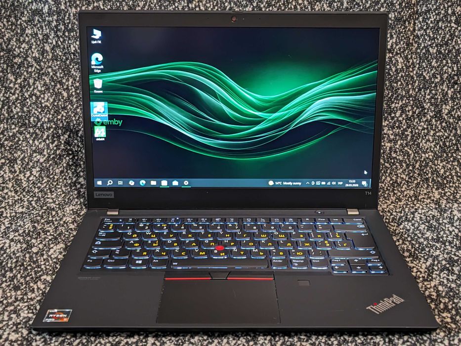 Lenovo ThinkPad T14 Gen1 • AMD Ryzen 5 PRO 4650U|16|256|FHD ips
