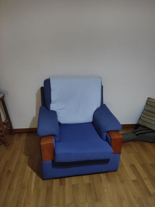 Poltrona Azul Turquesa