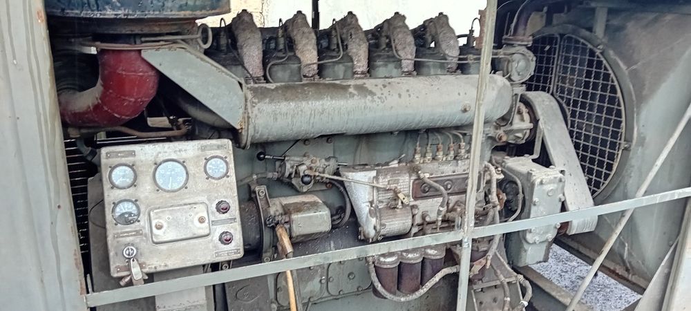 Agregat Prądotwórczy 160 200 kva zero przeb silnik Henshel Henschel Henszel H 6 A turbo 6 cylindrów  4 sztuki o tej mocy