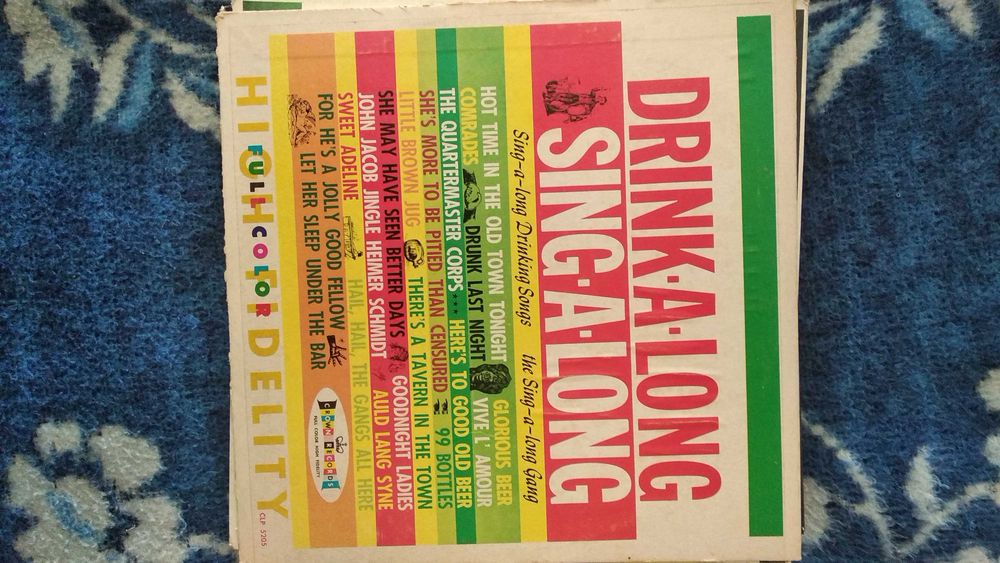 Vinil. Drink-a-Long, Sing-a-Long