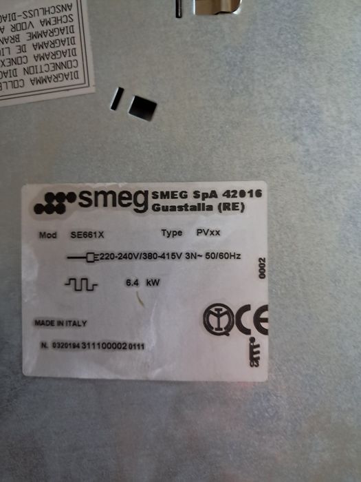 Płyta ceramiczna - Smeg