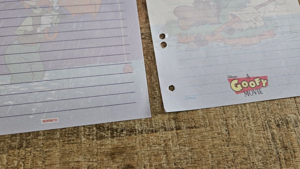 3 x karteczka do segregatora Goofy nomico Disney