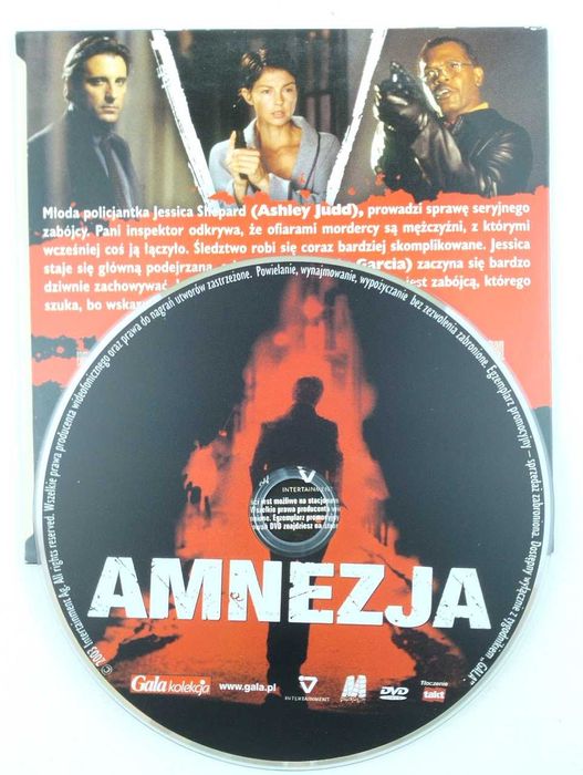Amnezja film DVD
