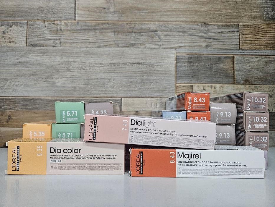 Lote Tintas Cabelo Profissionais L'Oréal + Oxidantes
