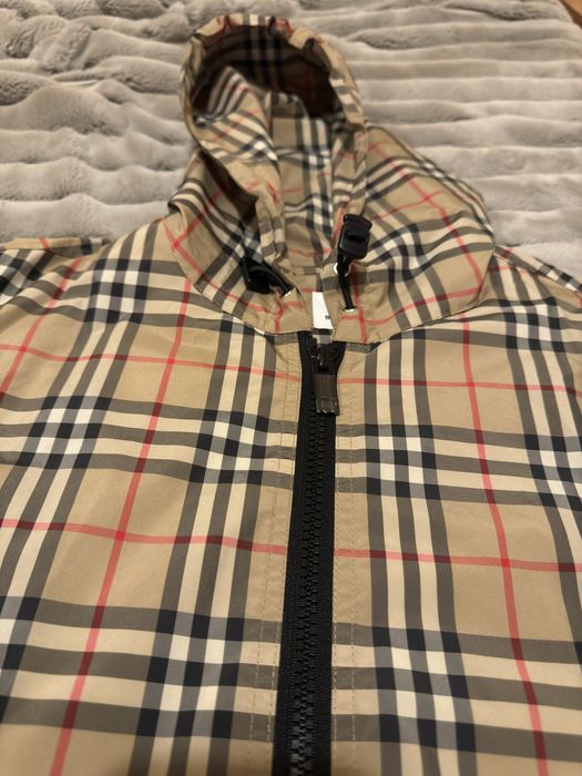 Jaqueta Check Burberry