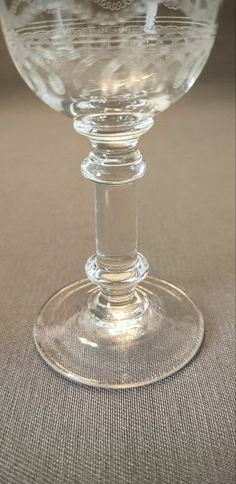 Рюмка царизм муха мушка 15мл пантография антикварное стекло