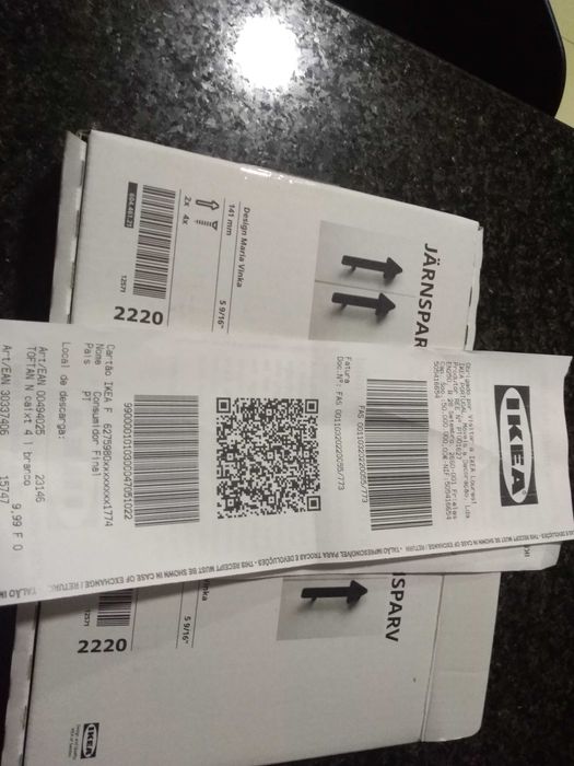 Puxadores em preto Ikea64553059691521123