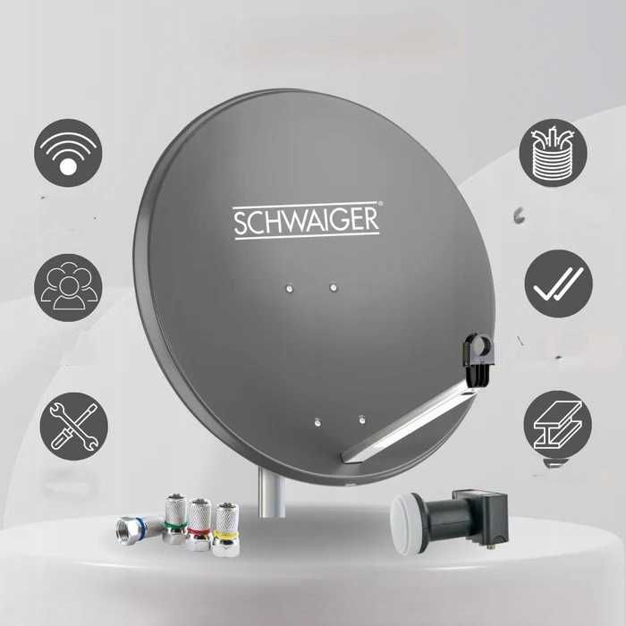 Antena satelitarna Schwaiger 75cm