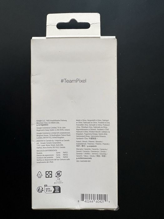 Capa Original Google para Pixel 8a