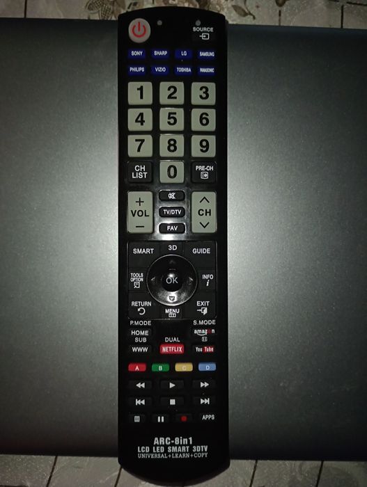 Універсальний пульт ARC-8in1