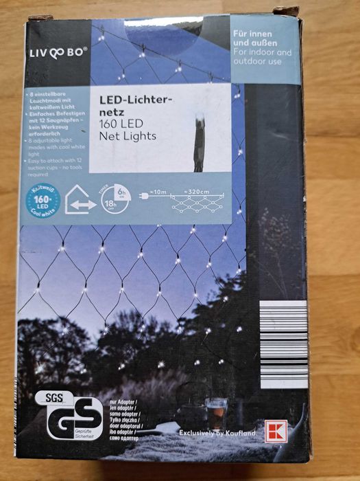 Siatka świetlna 160 LED