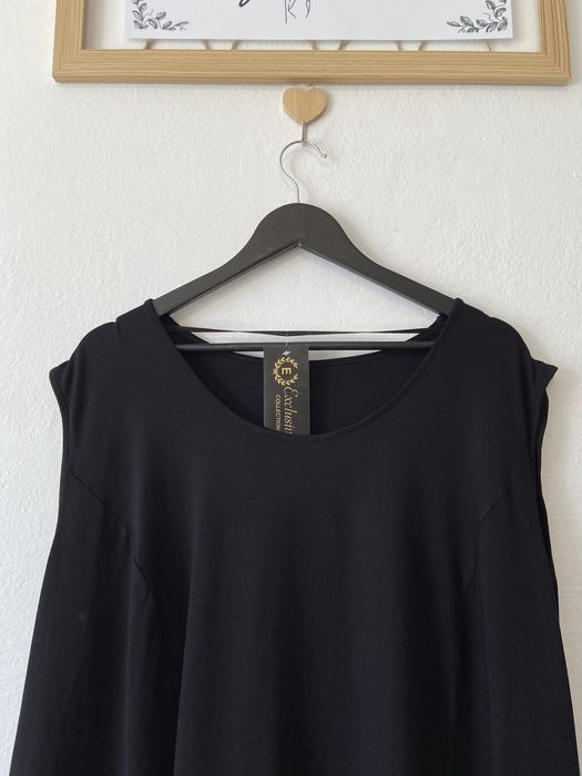 Bluzeczka plus size bezrękawnik