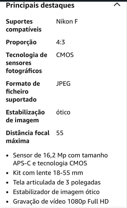 Câmara digital D5100