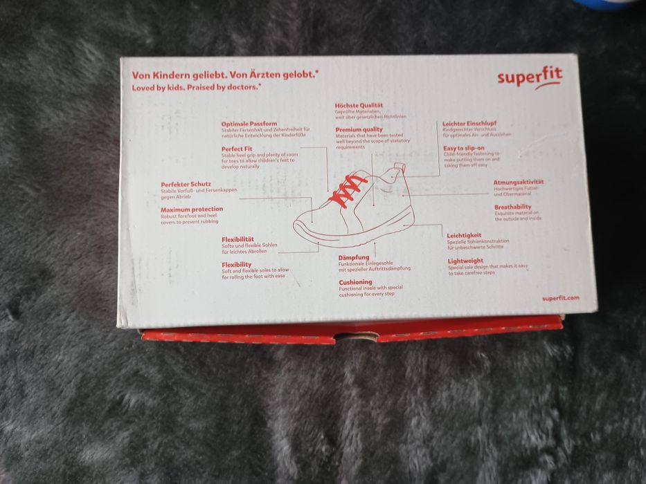 Sandałki dziecięce unisex Superfit 29