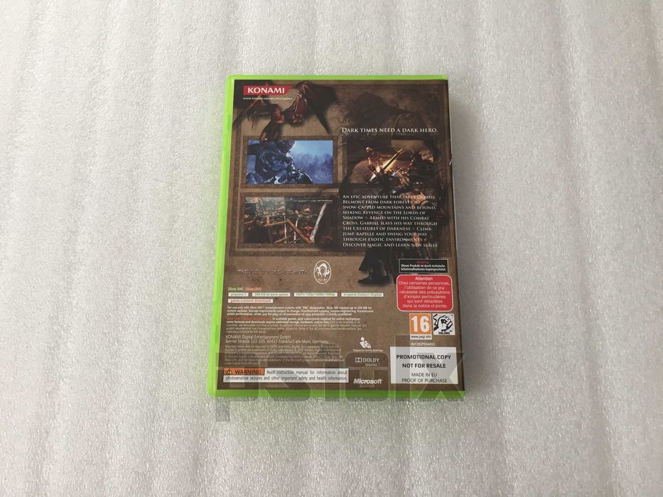 Castlevania Lords Of Shadow Xbox 360