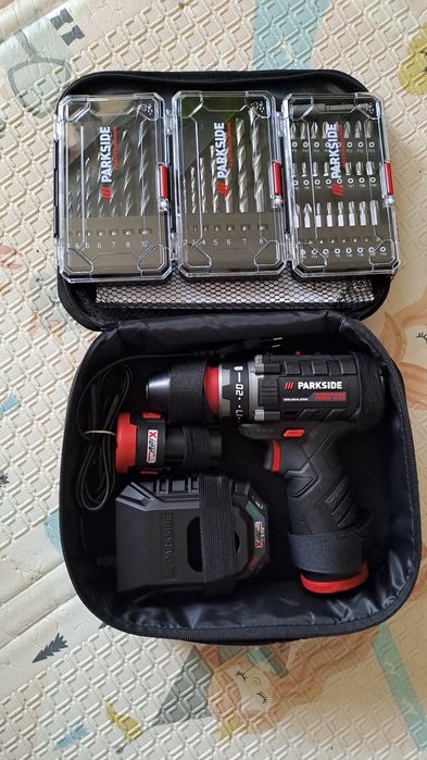 PARKSIDE PERFORMANCE PBSPA 12 E4 (z 2 akumulatorami i ładowarką
Akumu