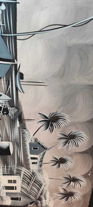 Quadro parede preto e branco