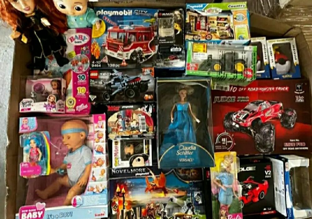 Karton Zabawek Mix 150PLN NOWE LEGO Hobbit Star Wars Barbie Pokémon