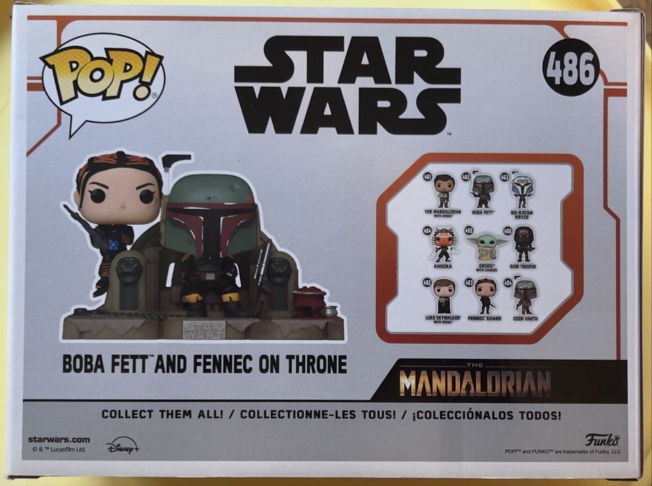 Funko Pop - Star Wars - Boba Fett and Fennec 486