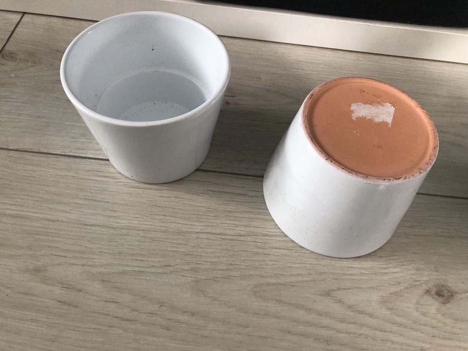 Doniczki ceramiczne nowe