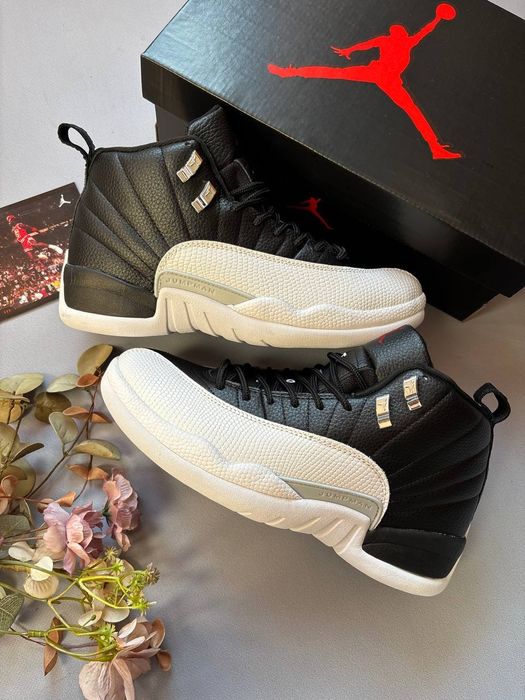 Кросівки Jordan 12 Retro Playoffs "Black/White"
