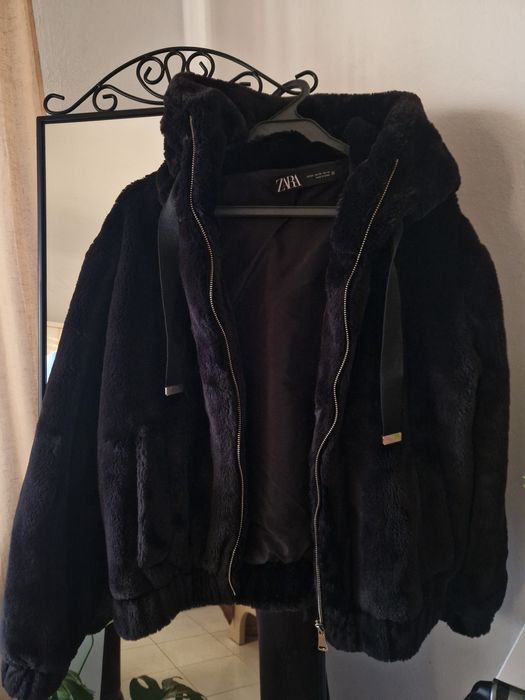 Casaco de pêlo zara