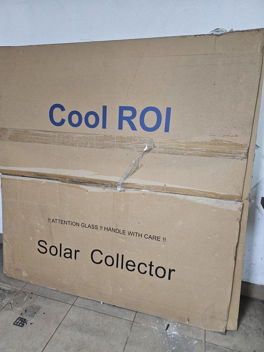 Painel solar de tubos de vácuo