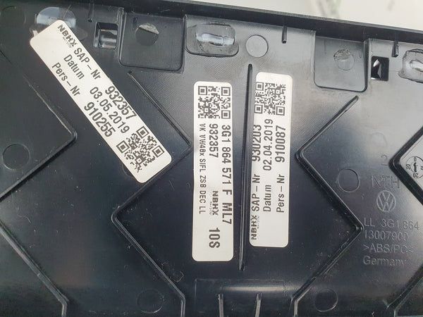 Tampa de Isqueiro Volkswagen Passat B8 3G1864571F