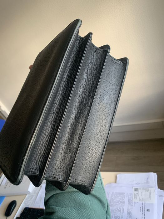 Барсетка кожаная мужская Nerri Karra