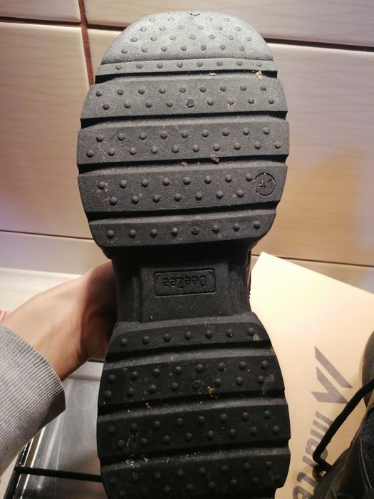 Nowe damskie sneakersy czarne super buty