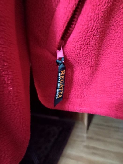 Polarowa bluza damska Regatta  czerwone wino