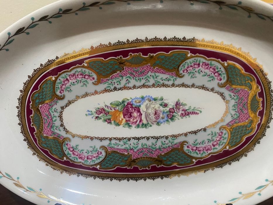 Par de travessas Limoges ainda com selo