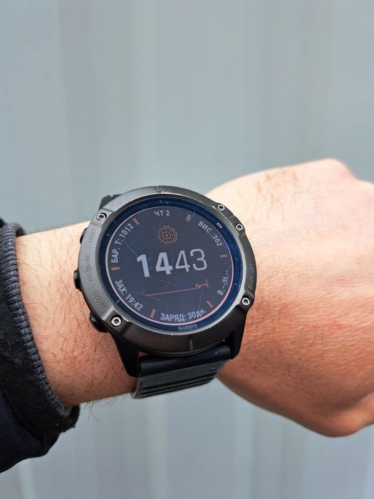 Garmin Fenix 6X pro solar Смарт годинник