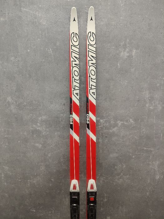 Narty biegowe Atomic Pro Skate 163 cm z wiązaniami Salomon SNS Pilot