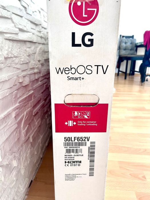 Telewizor LG 50 cali uszkodzony