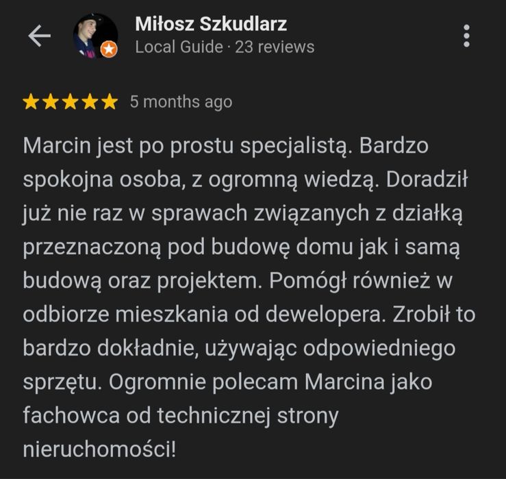Odbiór techniczny mieszkania lub domu Oświęcim Kęty Chrzanów Tychy