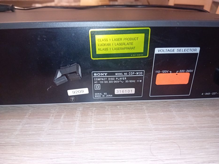 Odtwarzacz CD Sony CDP-M33
