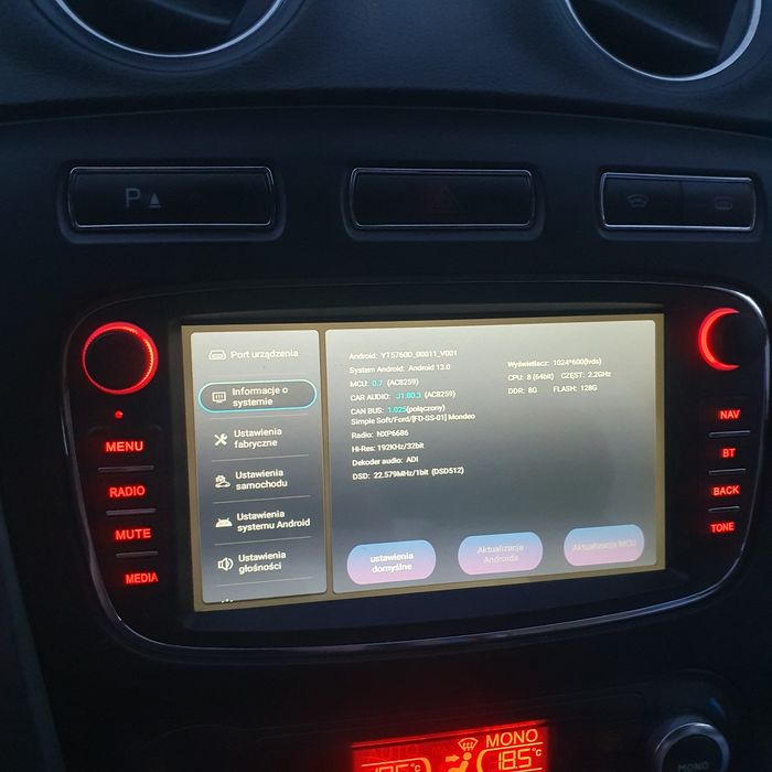 Android radio 8/12 gb Ford Mondeo MK4