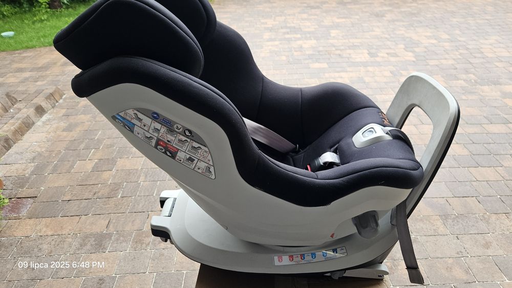 Fotelik samochodowy obrotowy coletto mokka