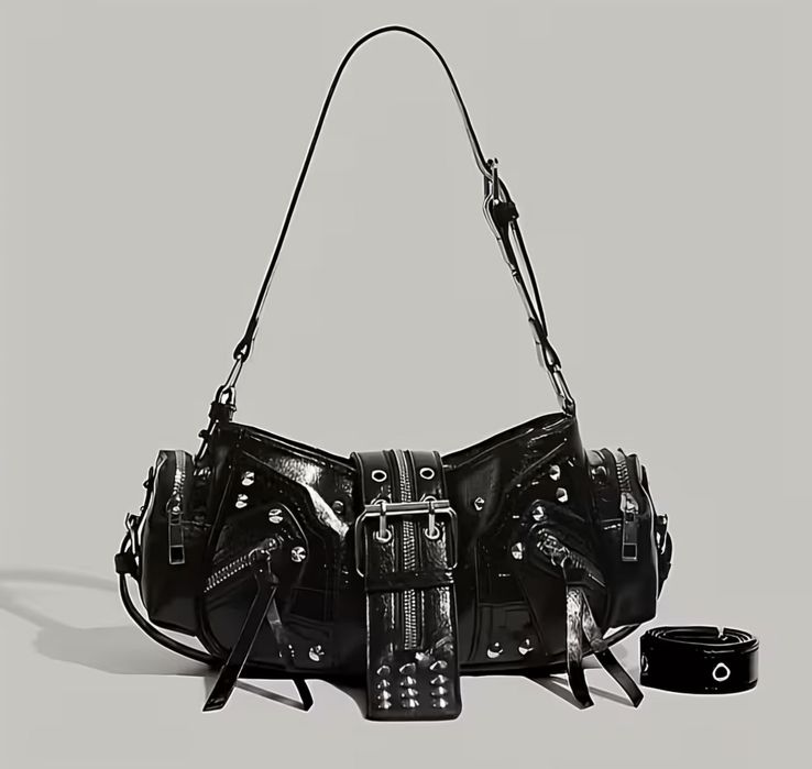 сумка y2k Balenciaga сумка черная drip opium опиум sk8