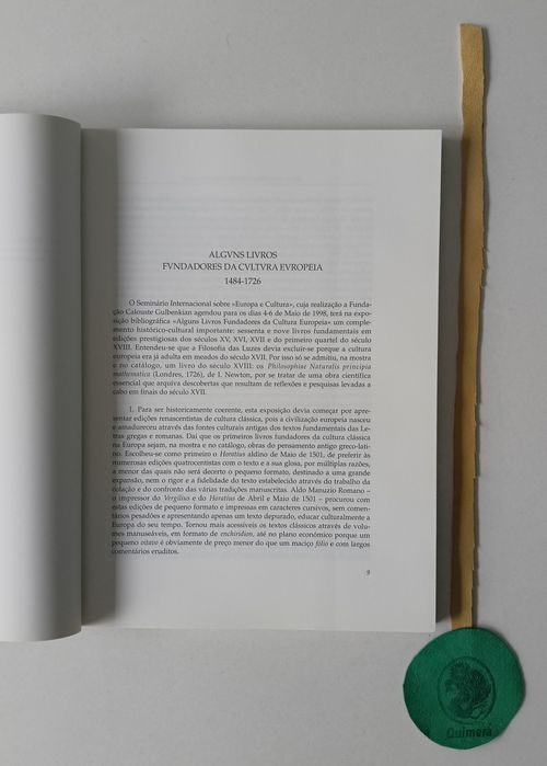 Pina Martins - Europa e Cultura, Alguns livros fundadores da cultura e