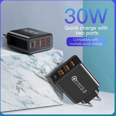 Carregador, cabo universal USB