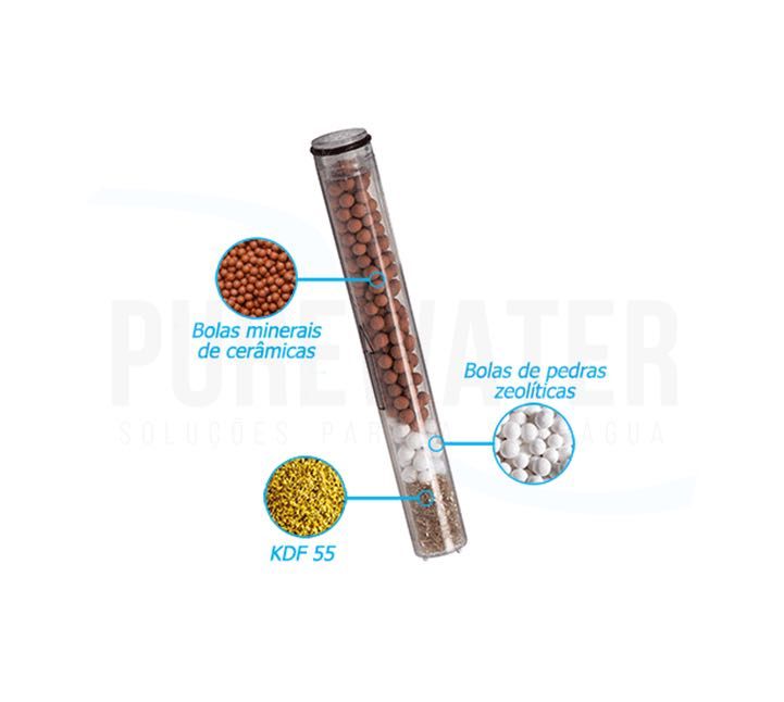 Chuveiro iônico anti cloro com regulação de saída (NOVO NA EMBALAGEM)