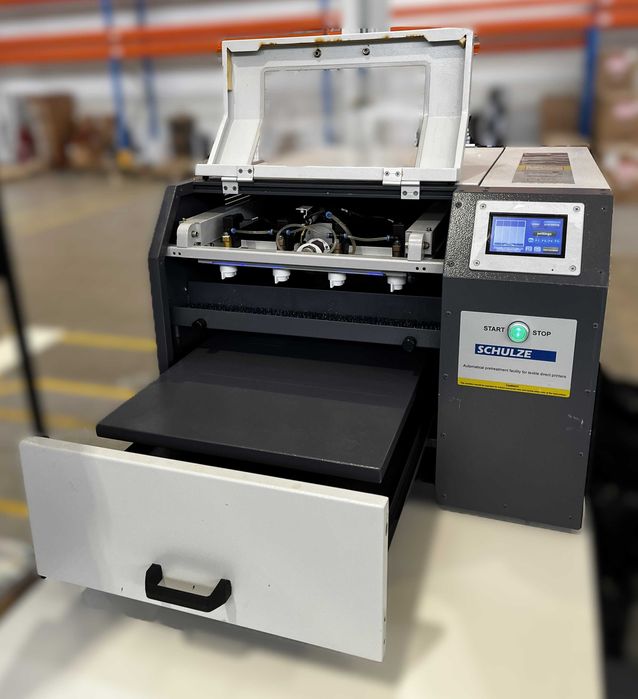 SCHULZE Pretreat Maker IV + zapasowe części – DTG / DTF